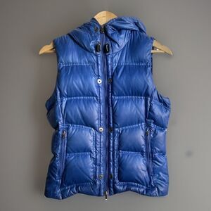 Ralph Lauren RLX Electric Blue/Neon Green Hooded Down Vest